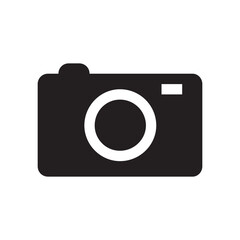 Simple Black Camera Icon Photography, Digital, Photo App, Website Design Element