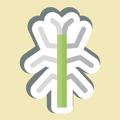 Sticker Bug Stick. related to Insects symbol. design editable