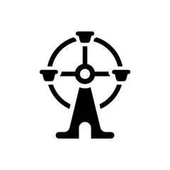 Ferris icon vector illustration
