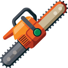 Naklejka premium Chainsaw