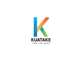 Fototapeta premium Business modern letter logo template 
