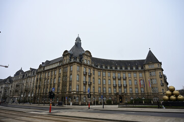 ルクセンブルクの市街地