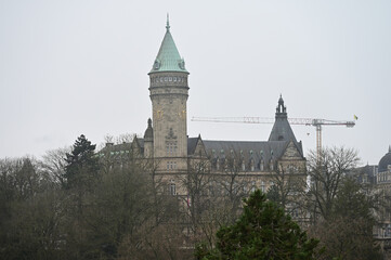 ルクセンブルクの市街地