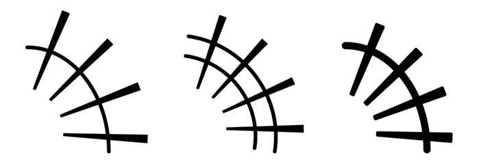 笑い　漫符マーク　ワイワイ