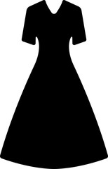 Women dresses icon in flat. Female fashion cloth. Halter, playsuit isolated on transparent background