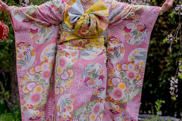 Naklejka premium きもの