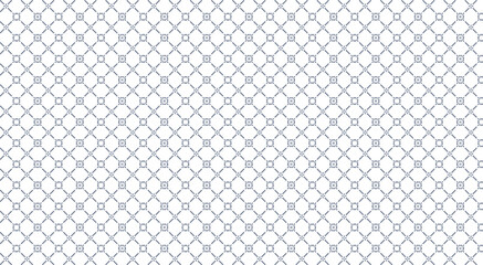 Seamless geometric pattern forming a delicate grid with small squares and crosses, ideal for backgrounds, textures, textiles, and decorative designs