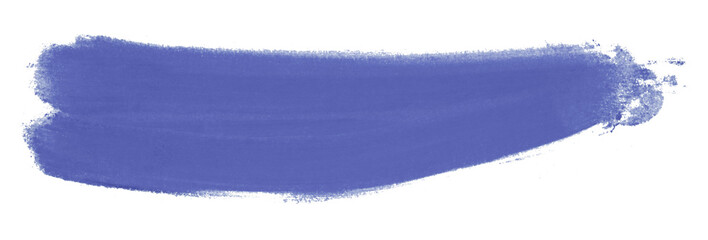 purple brush isolated on transparent background