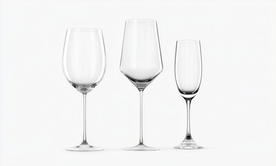 empty wine glasses
