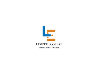 Business modern letter logo template 