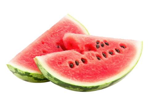 Juicy Slices of Refreshing Watermelon Ready to Eat Summertime Treat Delicious and Sweet