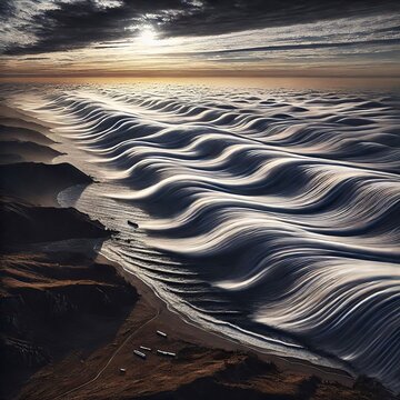 Fluctus undulatus clouds Wave like clouds that for