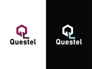 Fototapeta premium Business modern letter logo template 