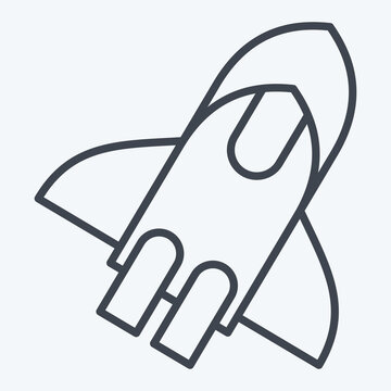 Icon Star Up. related to Cryptocurrency symbol. line style