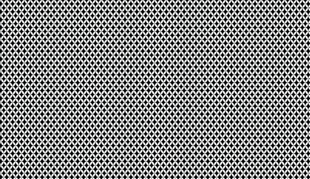 Geometric grid pattern featuring white four pointed stars repeating across black background, perfect for design and decoration projects