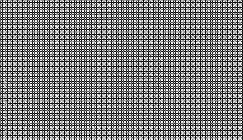 Poster seamless checkered background forming a grid pattern with small black squares, ideal for textures an