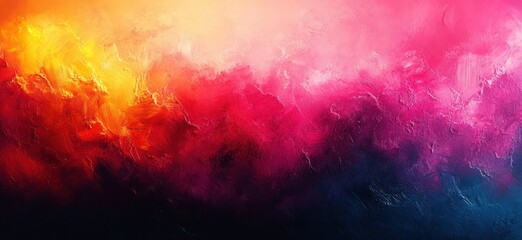 Motivational and Inspirational Quotes Posters Set on Vibrant Watercolor Gradient Background with Modern Bold and Cursive Typography