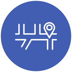 Route Map Icon