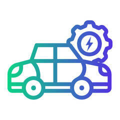 recycle Line Gradient Icon