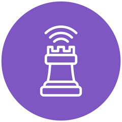 Smart Chess Vector Icon