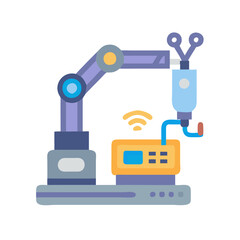 Automated robotic arm technology for industrial manufacturing applications