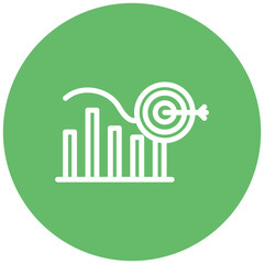 On Target Vector Icon