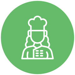 Chef Female Icon