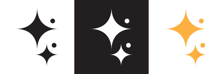 Twinkle star icon glitter bright magic light vector. Magic light pictogram. Vector for websites, mobile interfaces, presentations, banner, visual branding etc. Vector illustration. EPS 10