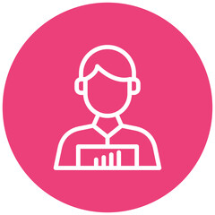 Research Analyst Male Icon