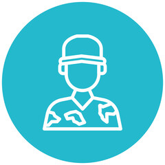 Soldier Male Icon