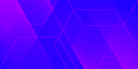 Abstract geometric purple modern stylish smooth dark banner background vector
