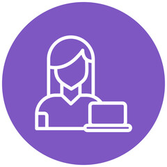 Working Woman Icon