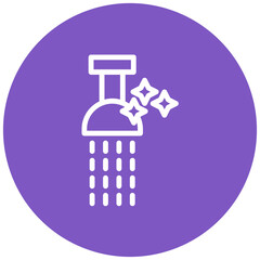 Cleaning Shower Icon