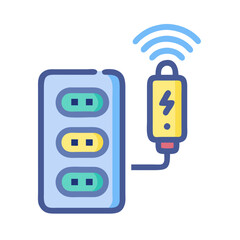  Compact Smart Surge Protector for Energy Saving