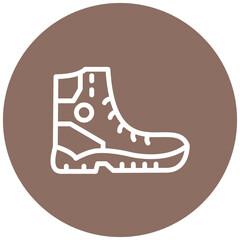 Hiking Boots Icon