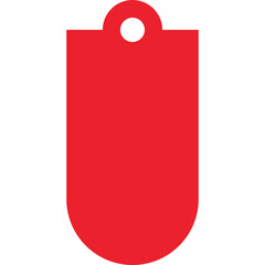 Hangtag Rectangle Shape
