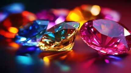 Vibrant Gemstones: A Kaleidoscope of Color and Sparkle