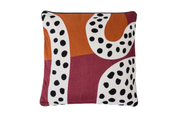 pair of women shoes isolated  Abstract Art Pillow Cover, Boho Throw Pillow Cover