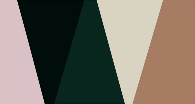 Lima palet warna & latar belakang untuk desain