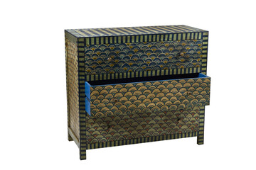 old wooden chest  Kyoto Drawer Dresser