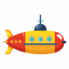 cartoon rocket ship