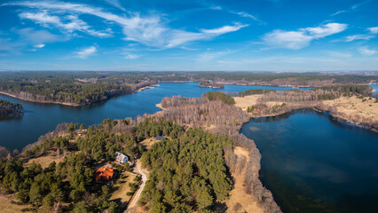 Mazury, kraina tysiąca jezior.