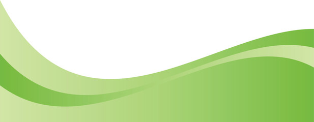 abstract green wave background