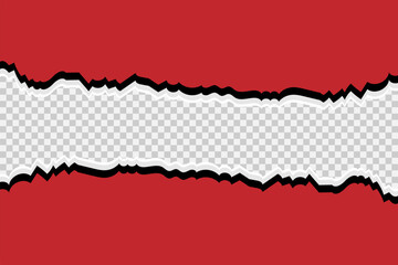 Abstract Torn Paper Background