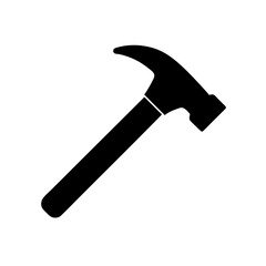 Hammer Icon Vector Illustration for Construction and Tools