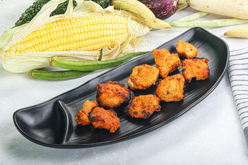 Indian cuisine - Fish Tikka barbecue