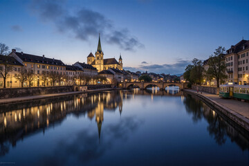 Obraz premium the old city of prague