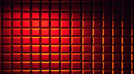 Abstract seamless pattern of gold bars in a grid, featuring soft metallic textures and radiant edges.