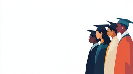 Diverse Graduates Celebrating Achievement