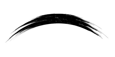 Brush strokes templates, vector grunge paint brush illustrator